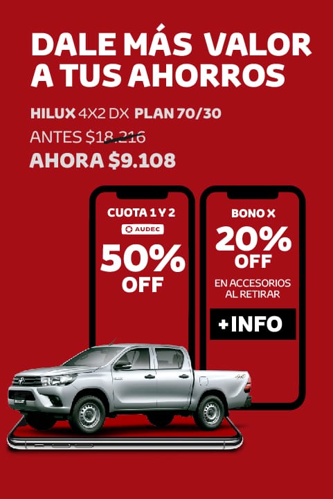 Toyota Hilux Accesorios – AUDEC TOYOTA